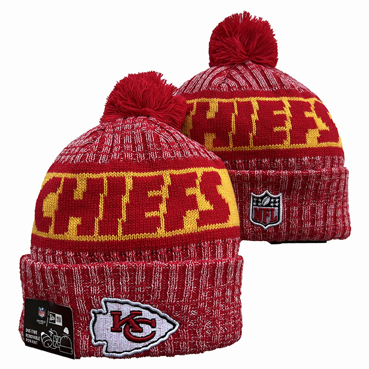 Kansas City Chiefs Knit Hats 0156